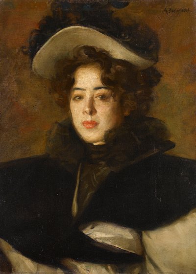 Portrait of Nana by Albert de Belleroche